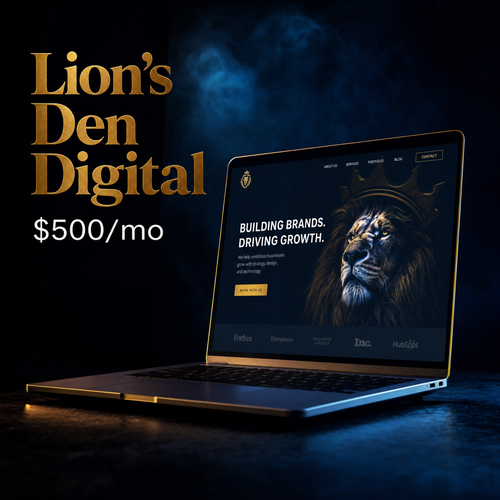 Done-For-You Website — Built, Maintained & Updated Monthly